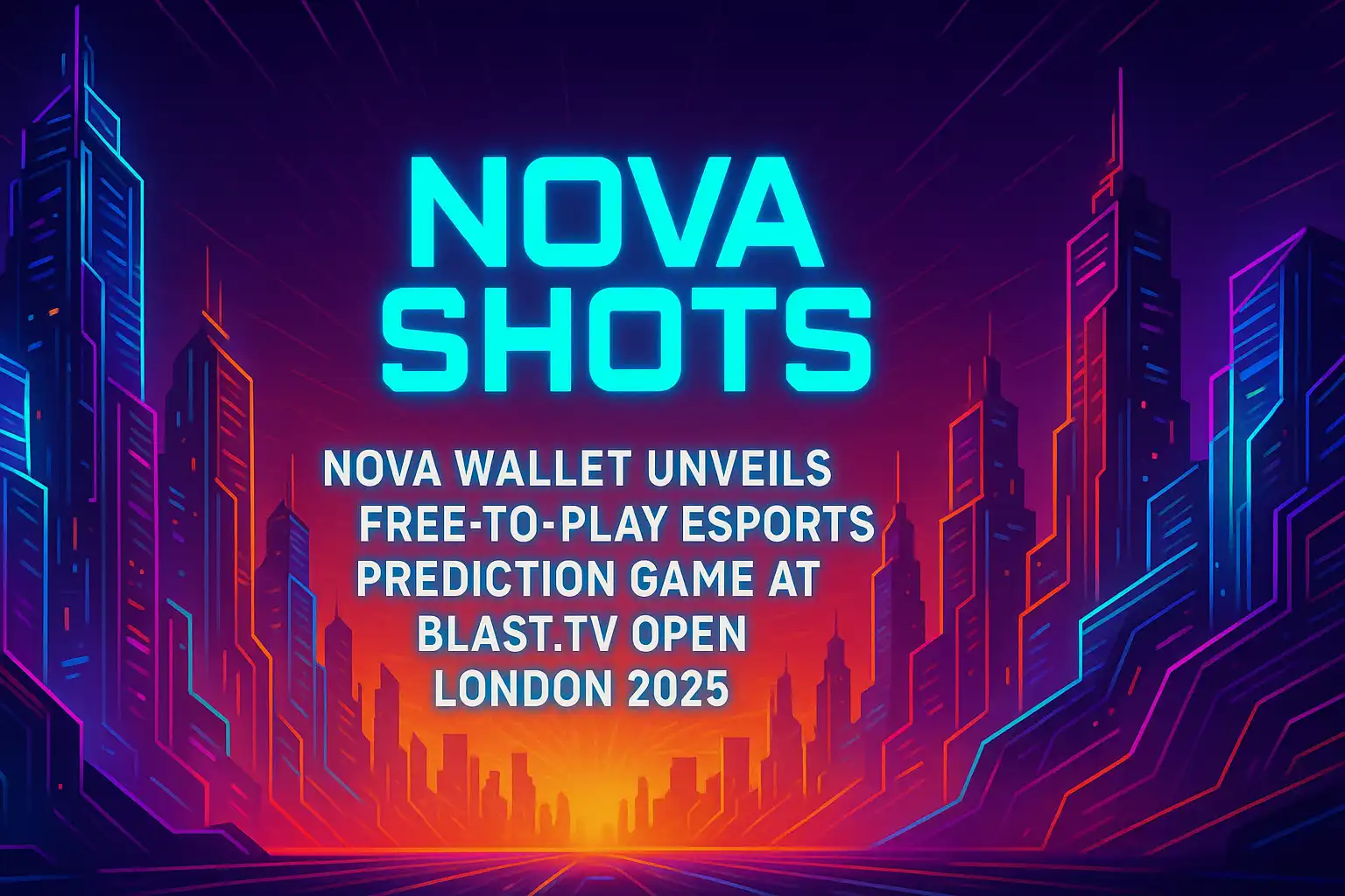 Nova Wallet Unveils Free-to-Play "Nova Shots" Prediction Game at BLAST.tv Open London 2025
