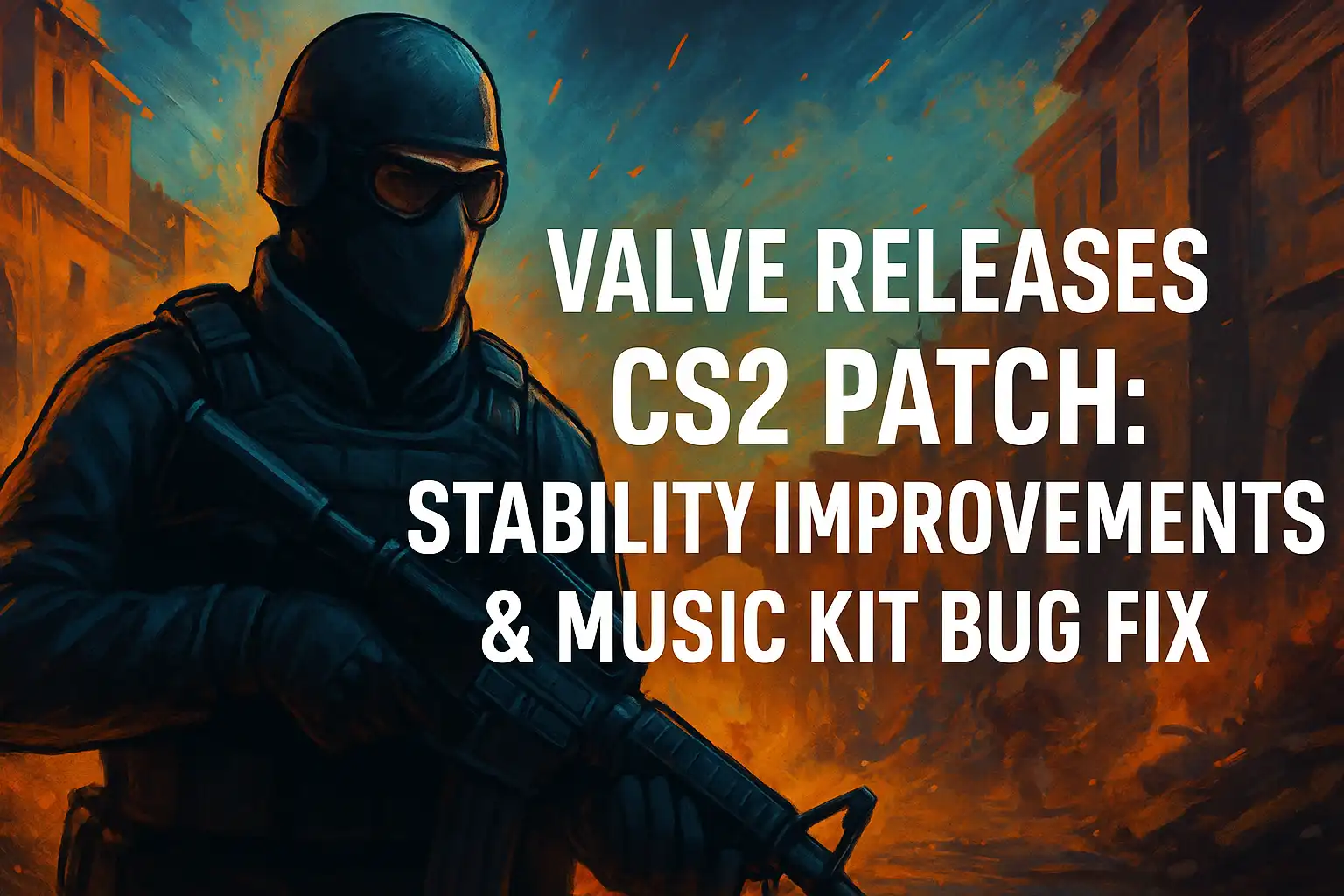 Valve Releases CS2 Patch: Stability Improvements & Music Kit Bug Fix (August 28, 2025)