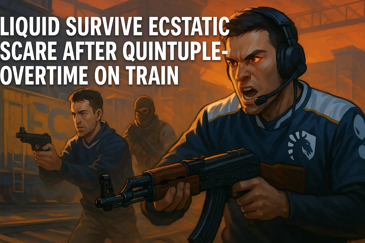 Liquid survive ECSTATIC scare after quintuple-overtime on Train