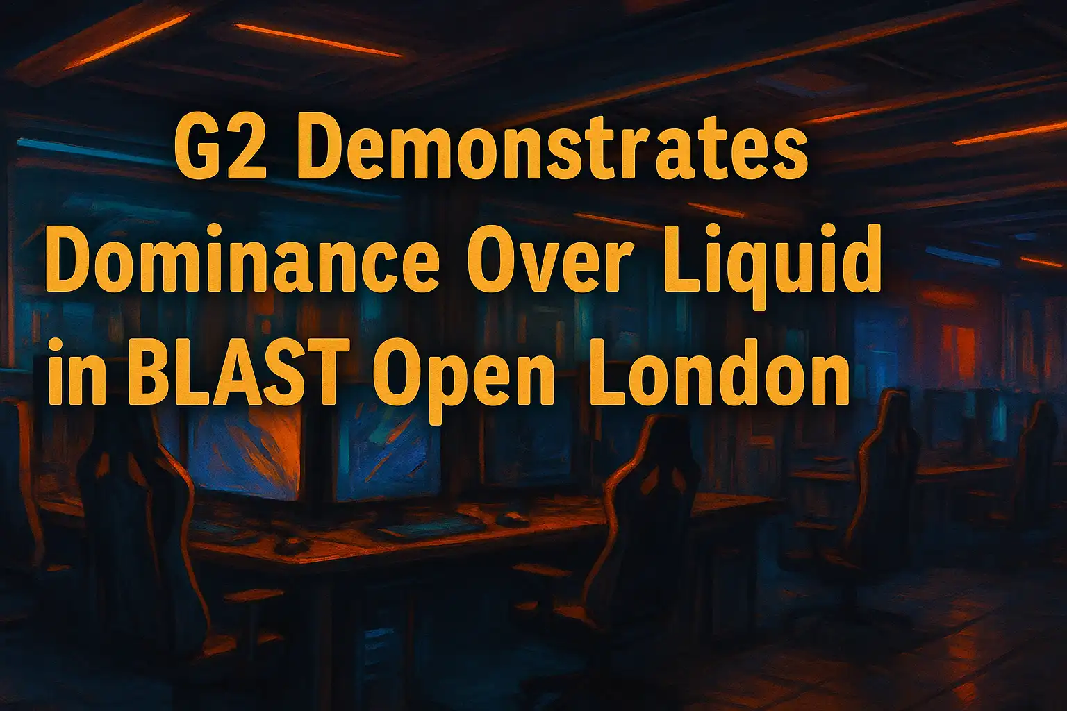 G2 Demonstrates Dominance Over Liquid in BLAST Open London