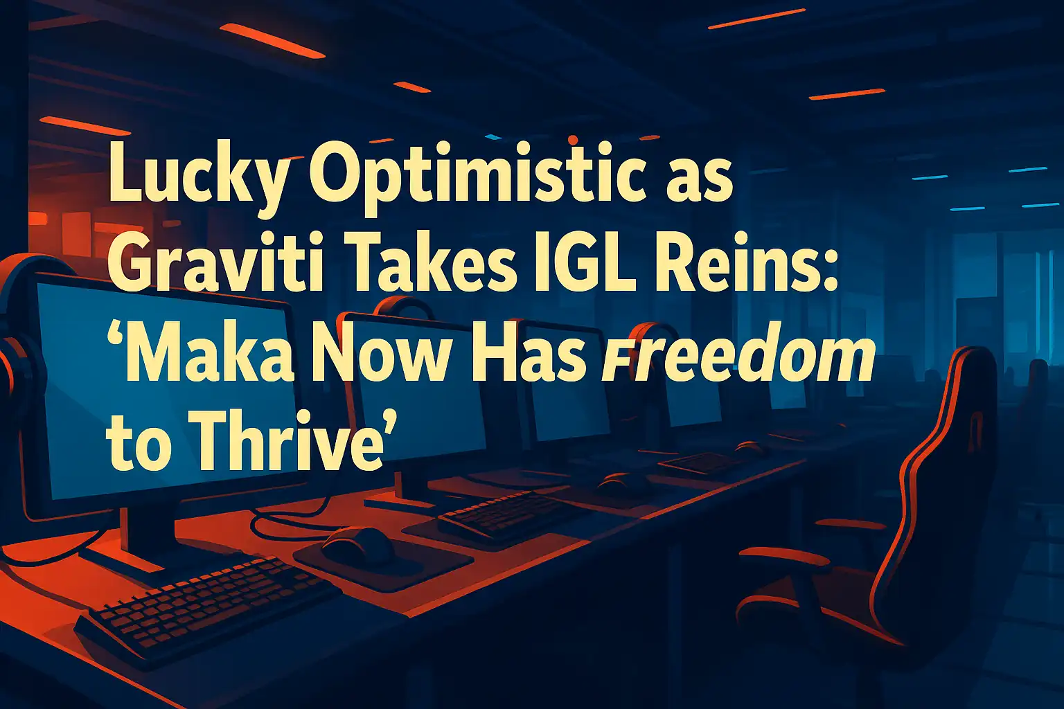 Lucky Optimistic as Graviti Takes IGL Reins: “Maka Now Has Freedom to Thrive”