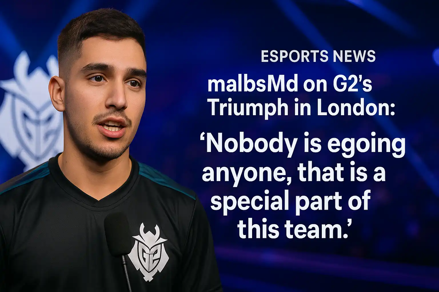 malbsMd on G2’s Triumph in London: “Nobody is egoing anyone, that is a special part of this team”
