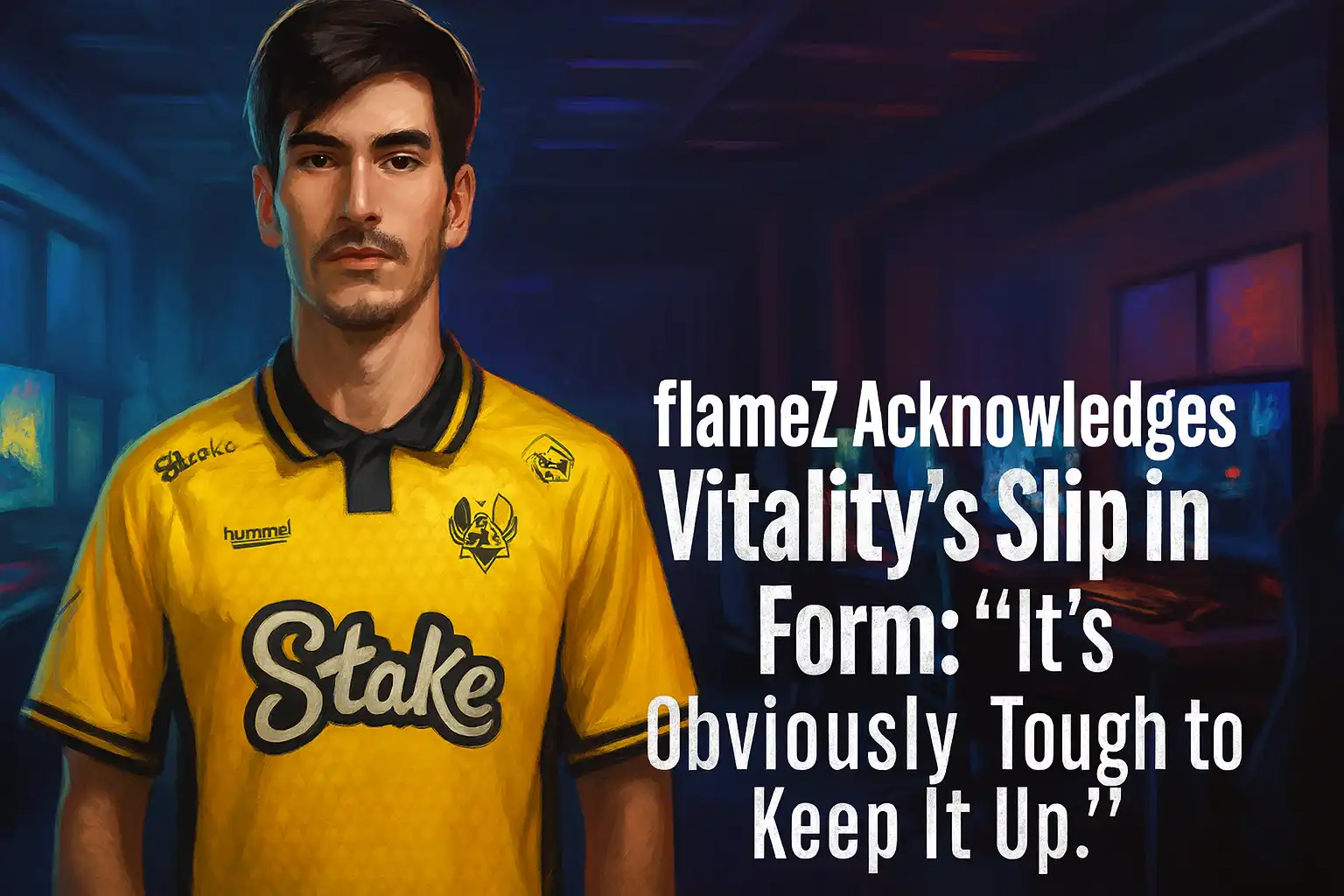 flameZ Acknowledges Vitality's Slip in Form: “It’s Obviously Tough to Keep It Up”