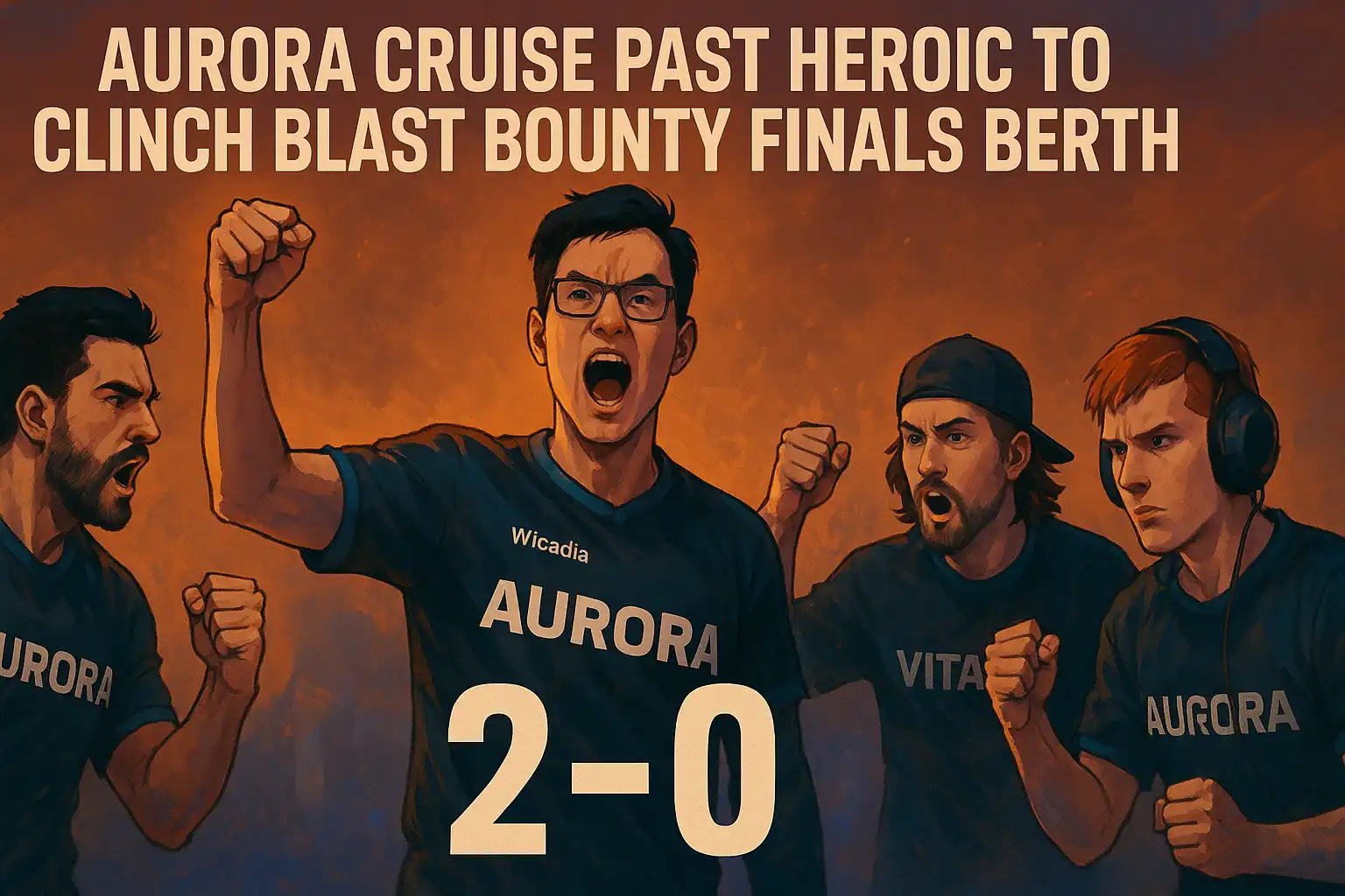 Aurora Cruise Past HEROIC to Clinch BLAST Bounty Finals Berth