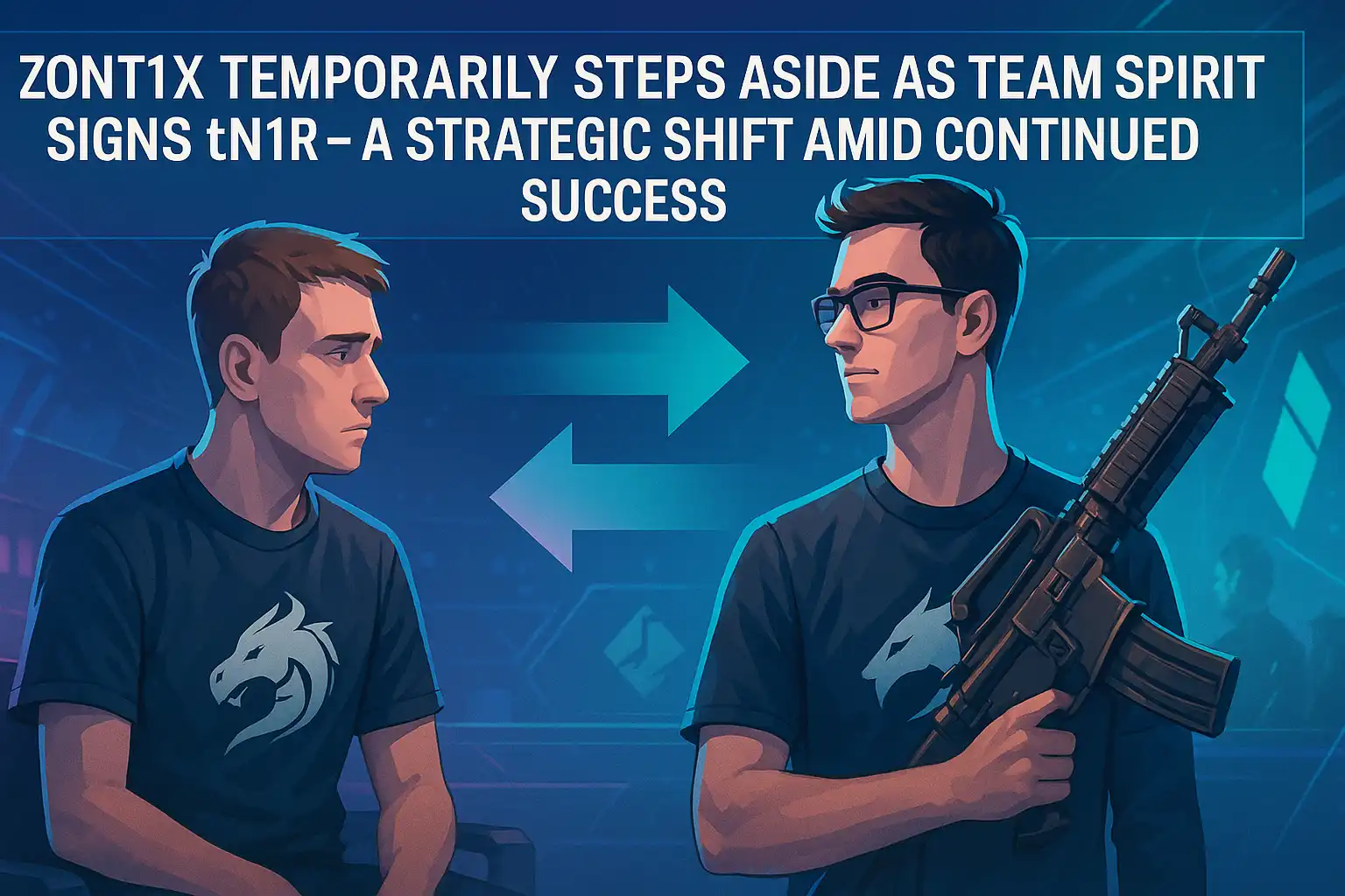 Zont1x Temporarily Steps Aside as Team Spirit Signs tN1R – A Strategic Shift Amid Continued Success