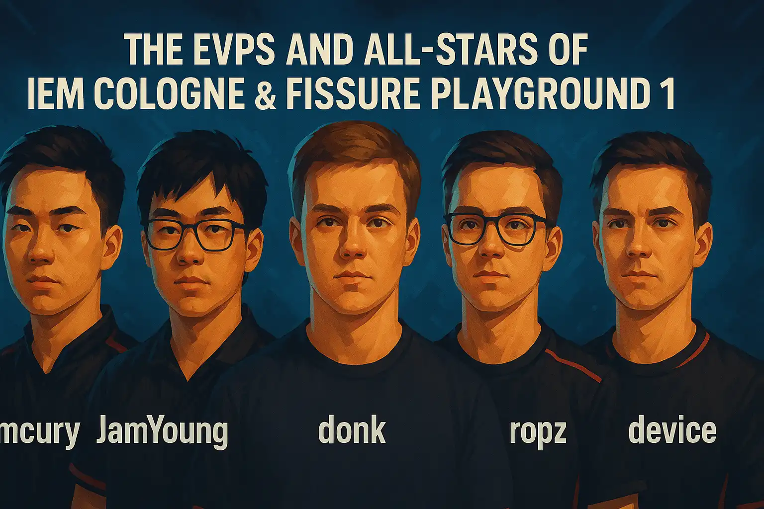 The EVPs and All-Stars of IEM Cologne & FISSURE Playground 1