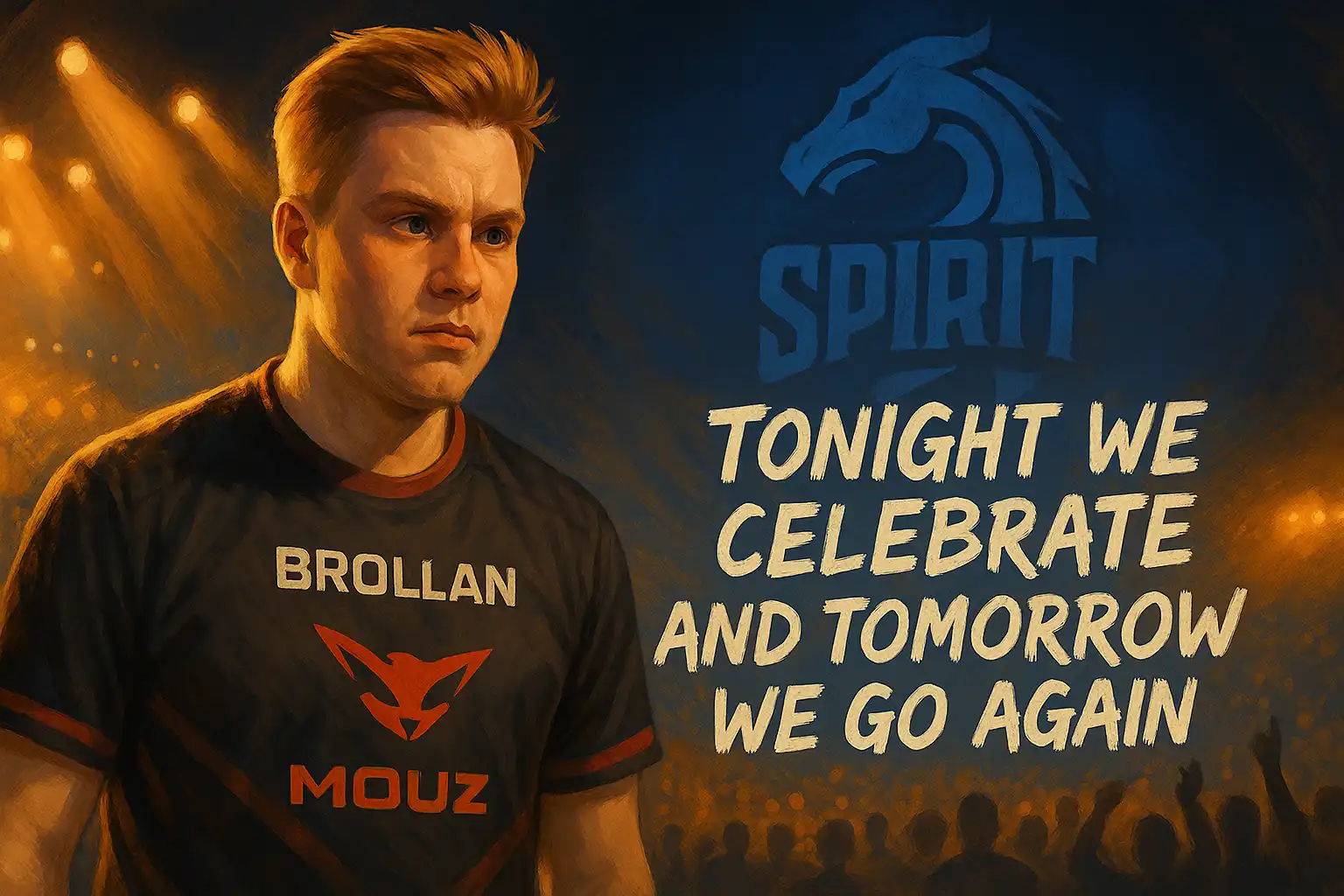 Brollan: “Tonight we celebrate and tomorrow we go again”