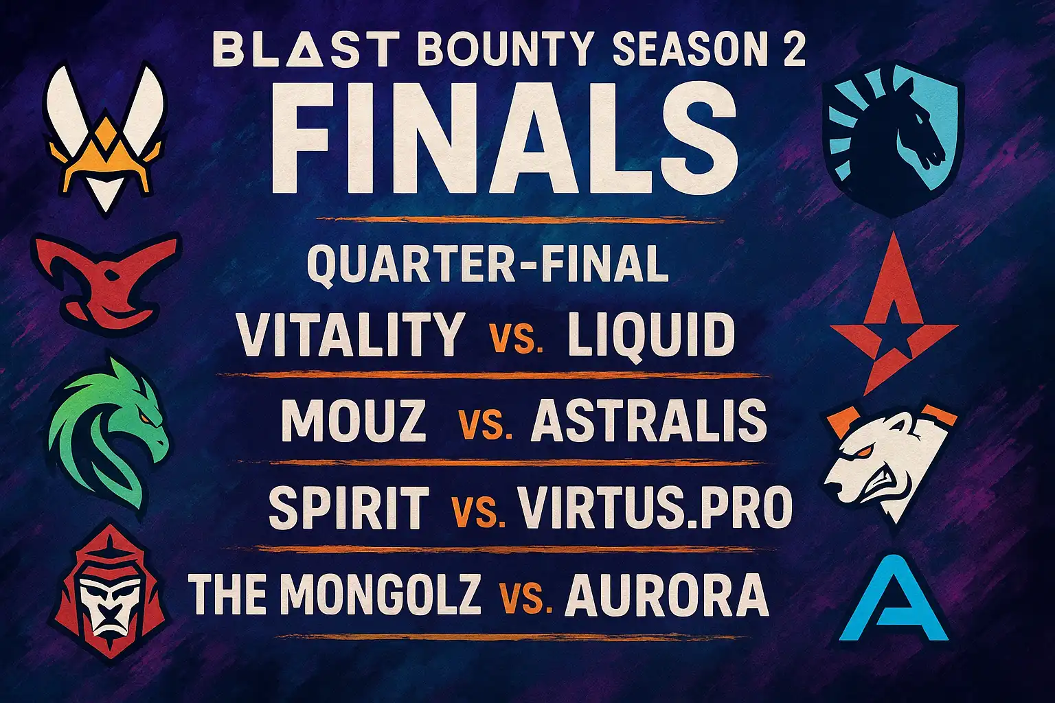 "BLAST Bounty Fantasy Set to Start with Matchups Known"