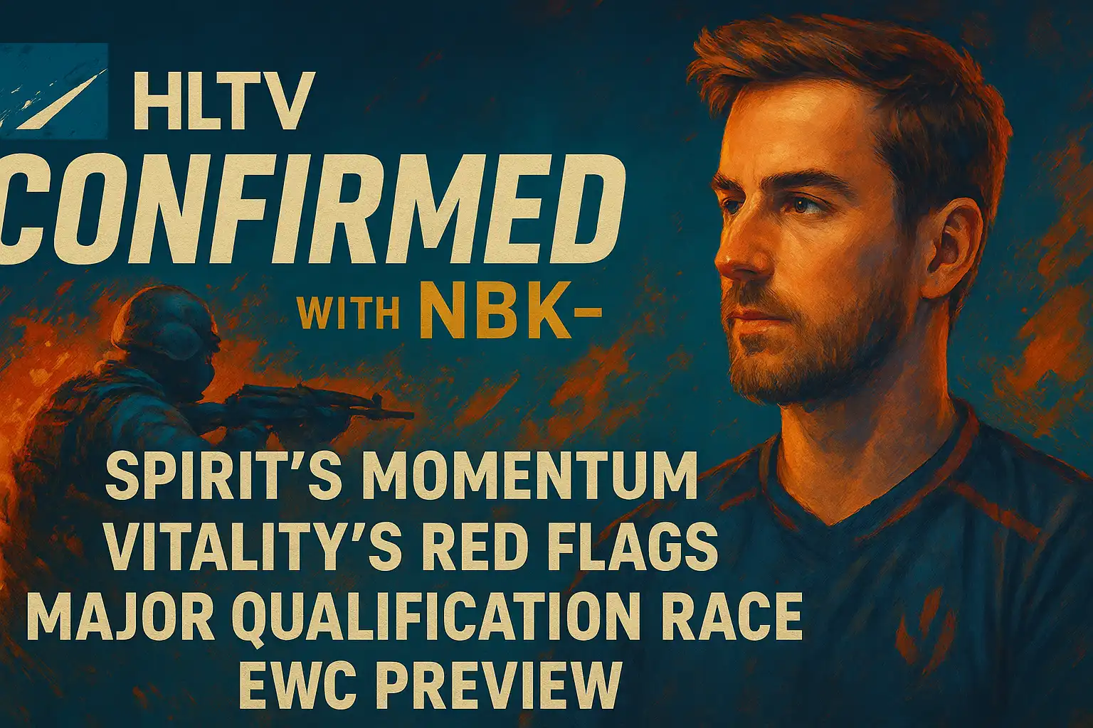 HLTV Confirmed with NBK-: Spirit’s Momentum, Vitality’s Red Flags, Major Qualification Race, and EWC Preview
