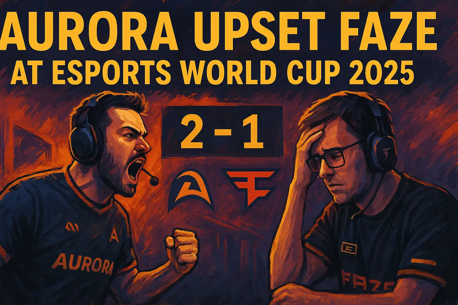 Aurora Sweep FaZe with Stark Offensive Collapse to Advance in EWC