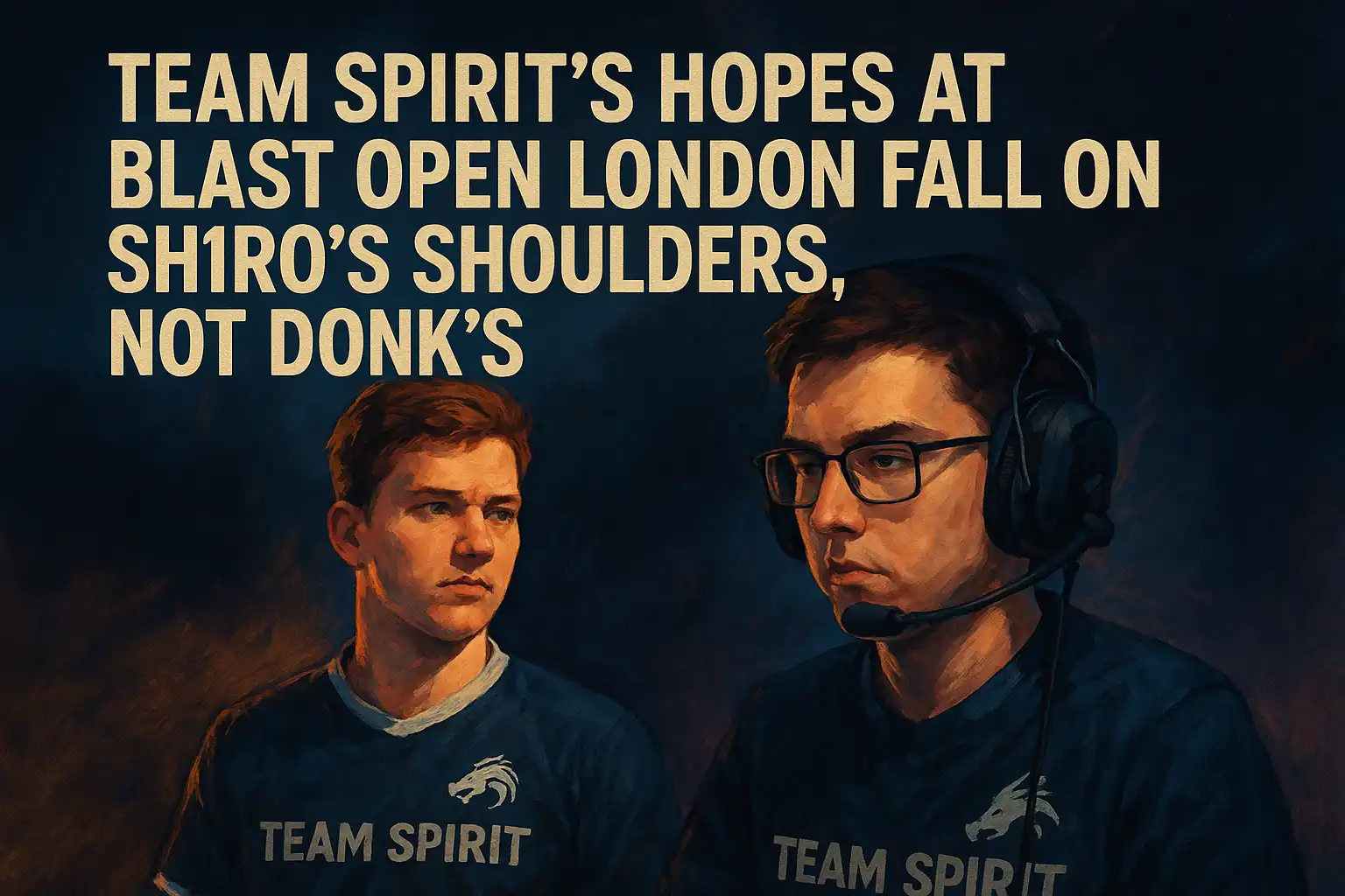 Team Spirit’s Hopes at BLAST Open London Fall on sh1ro’s Shoulders, Not Donk’s