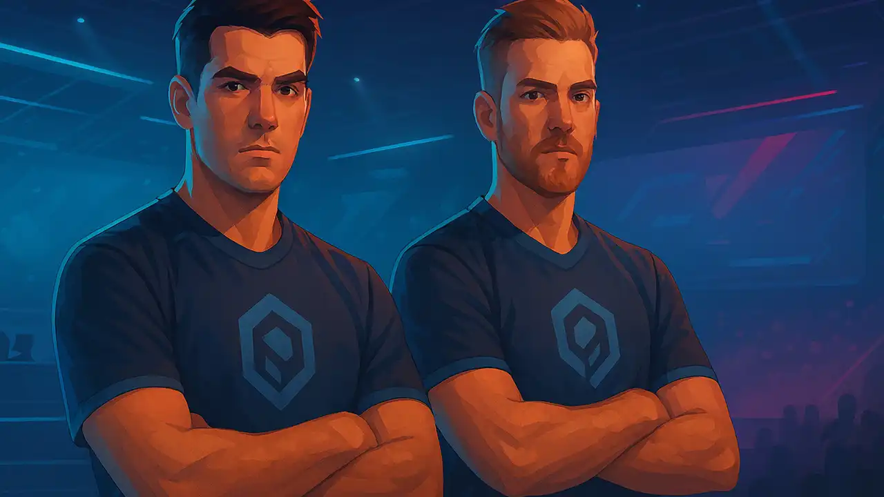 Alistair "aliStair" Johnston and Matthew "Valiance" Hartrick Depart SemperFi