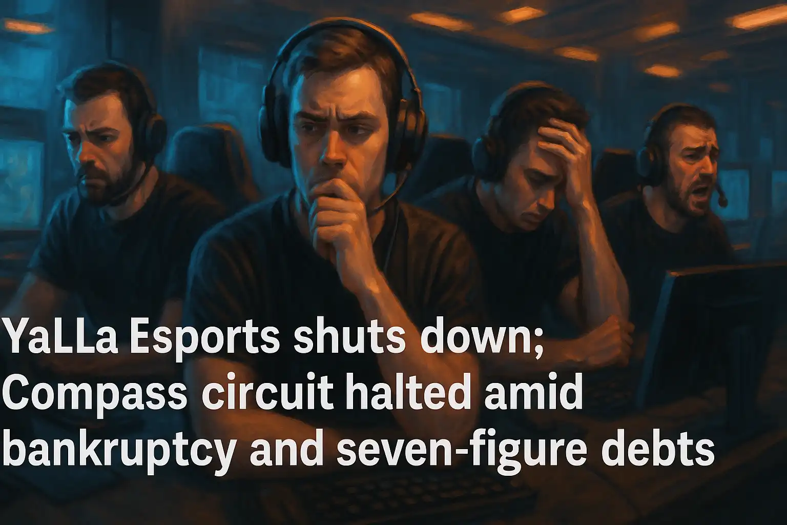 YaLLa Esports shuts down; Compass circuit halted amid bankruptcy and seven-figure debts