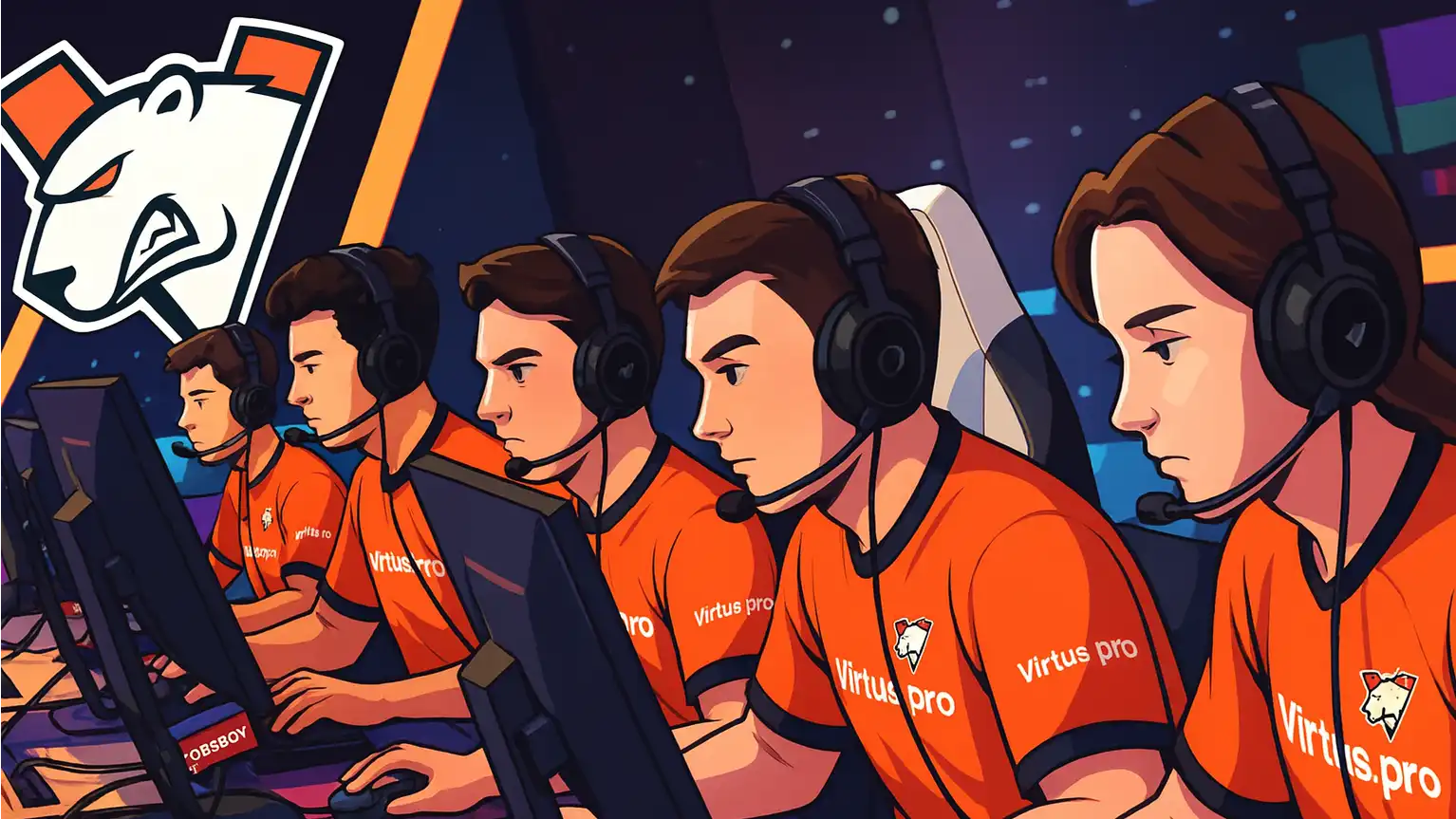 Virtus.pro to field academy AWPer b1st at CS Asia Championships 2025; ICY to miss event but remains on main roster