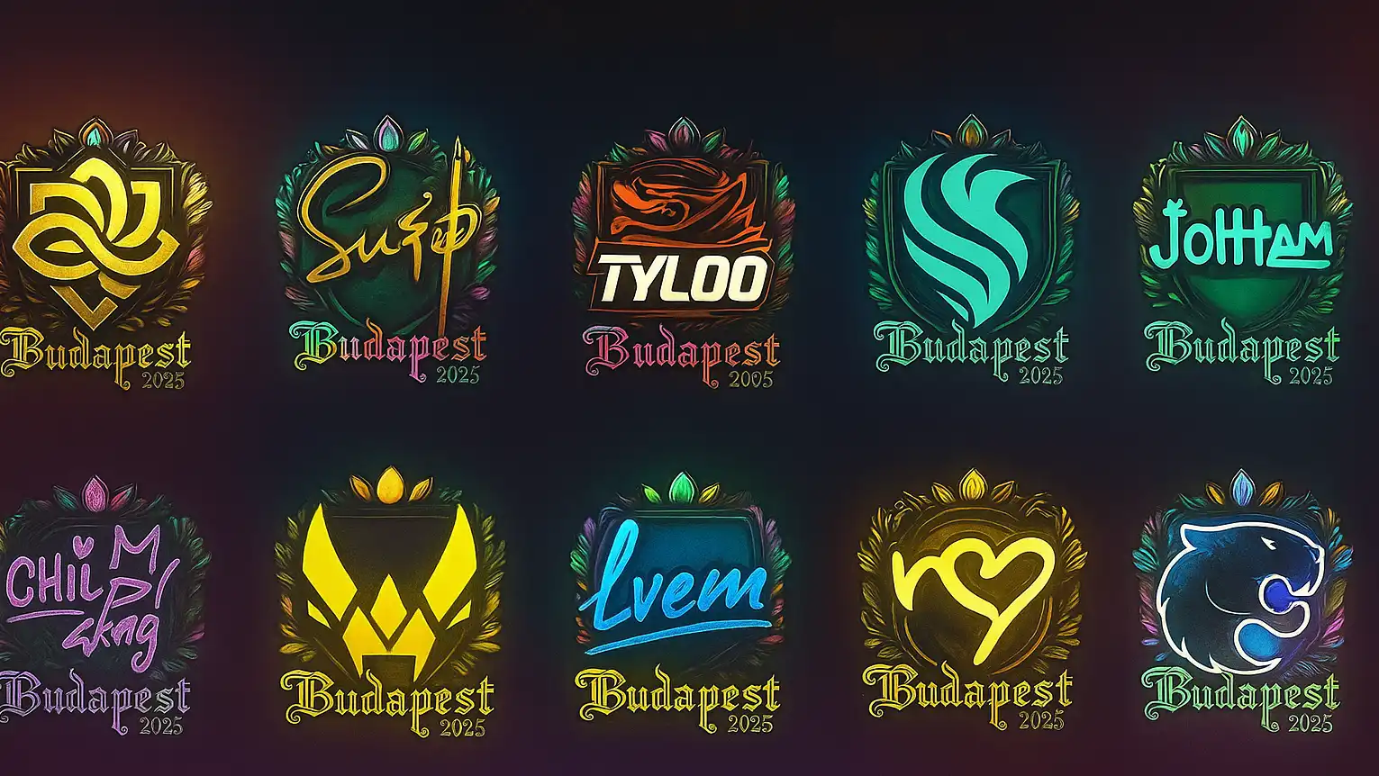 All StarLadder Budapest Major team and autograph stickers unveiled