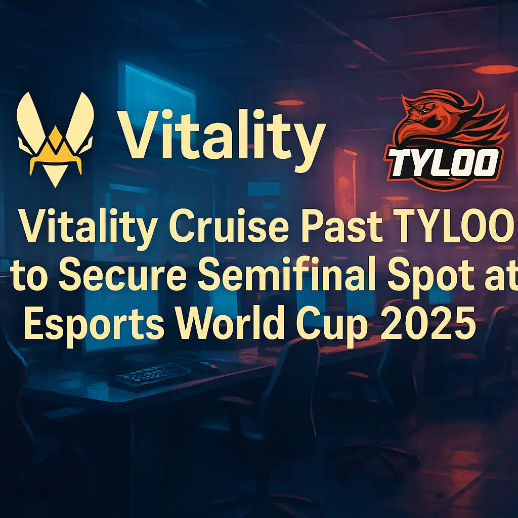 Vitality Cruise Past TYLOO to Secure Semifinal Spot at Esports World Cup 2025