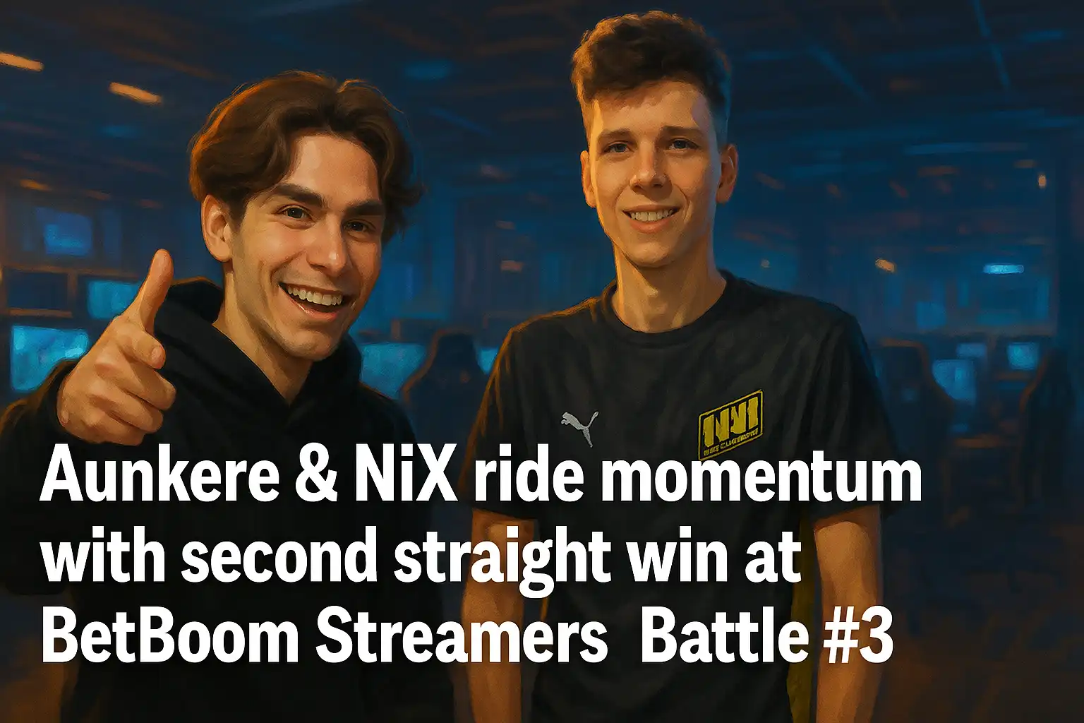 Aunkere & NiX ride momentum with second straight win at BetBoom Streamers Battle #3