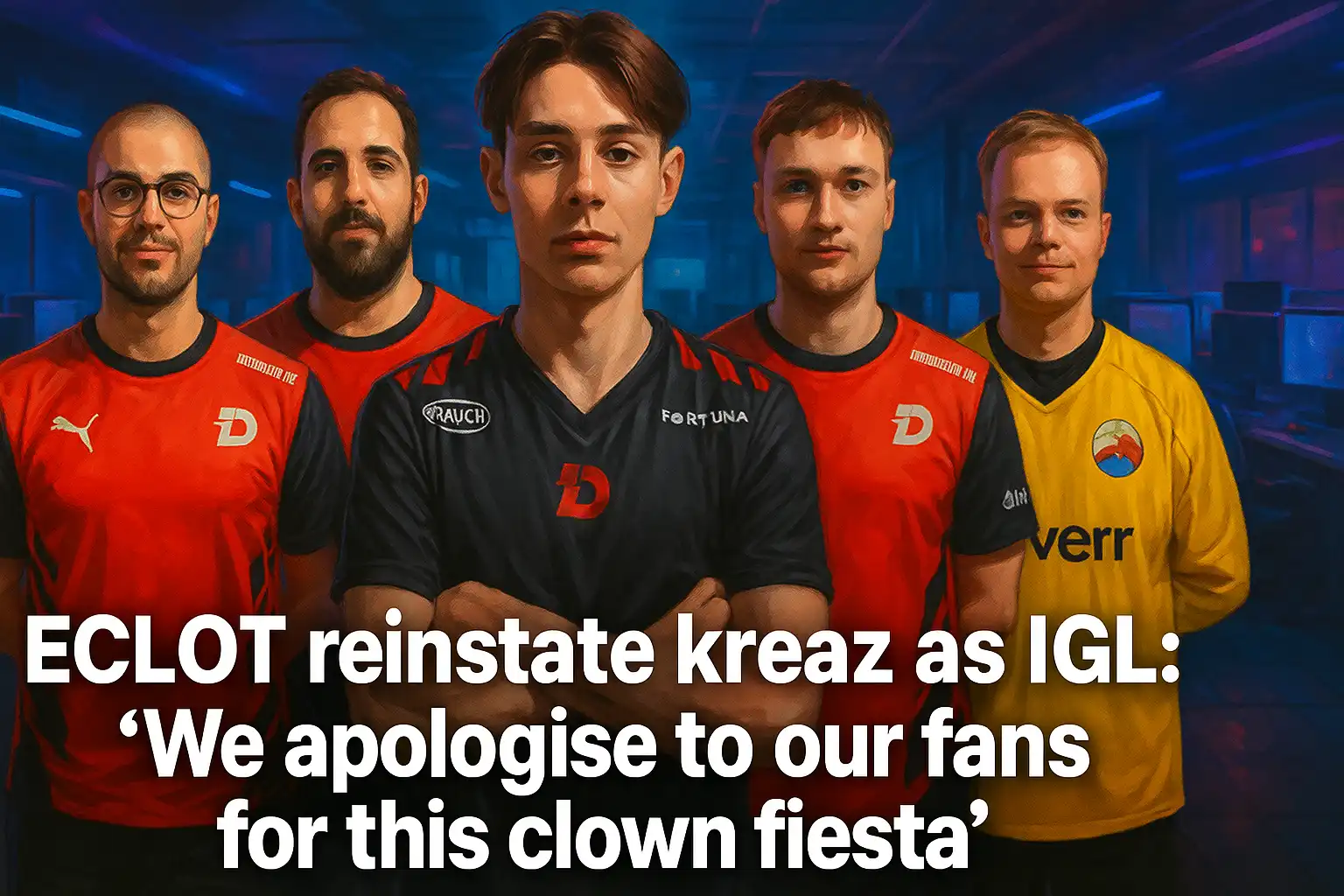 ECLOT reinstate kreaz as IGL: “We apologise to our fans for this clown fiesta”