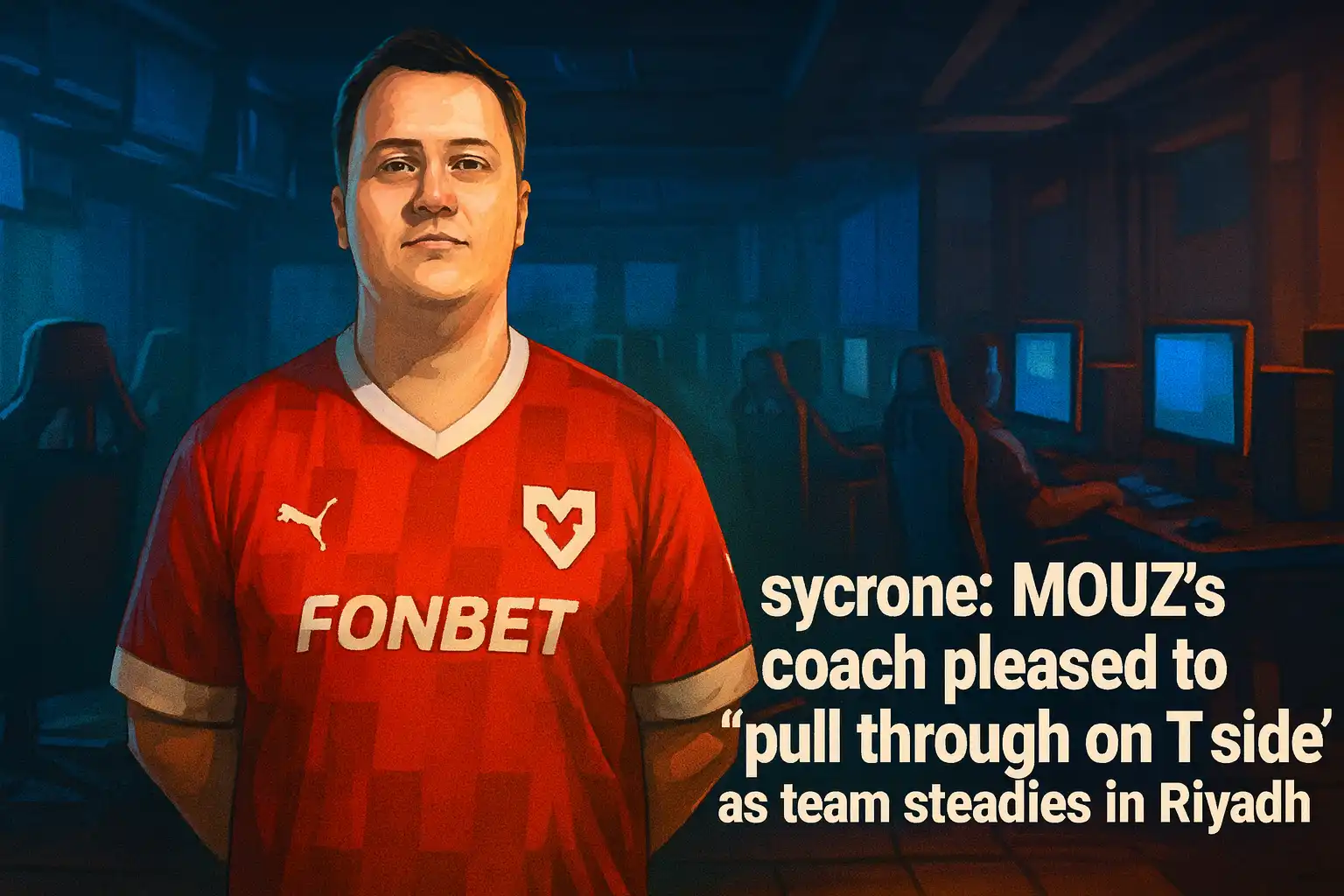 sycrone: MOUZ’s coach pleased to “pull through on T side” as team steadies in Riyadh