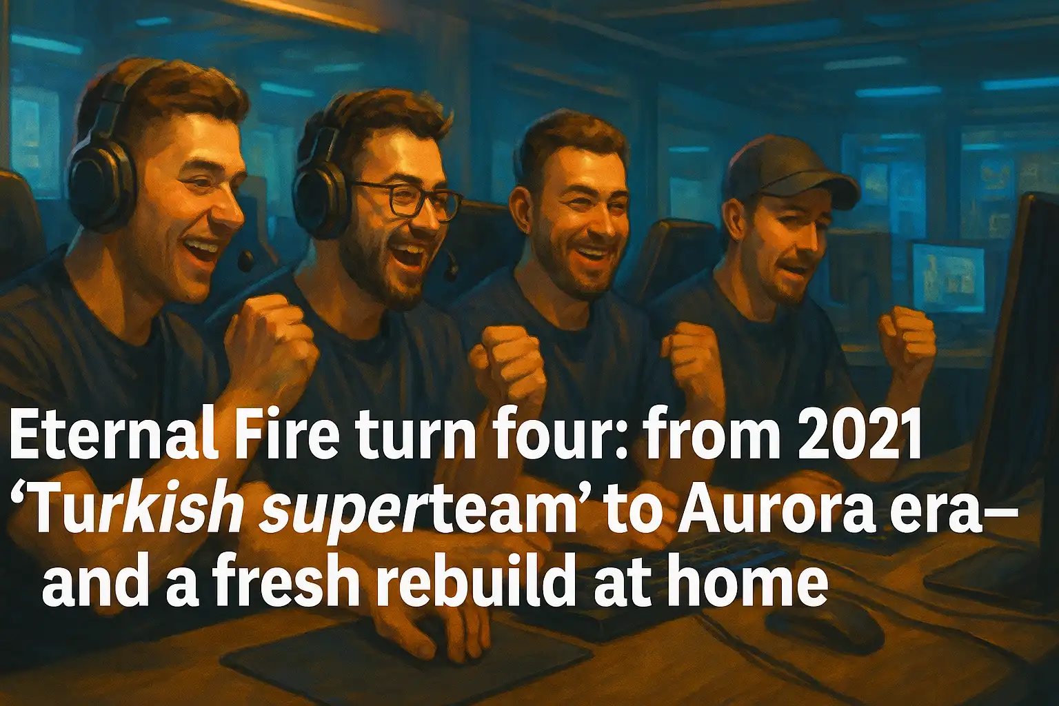 Eternal Fire turn four: from 2021 “Turkish superteam” to Aurora era—and a fresh rebuild at home