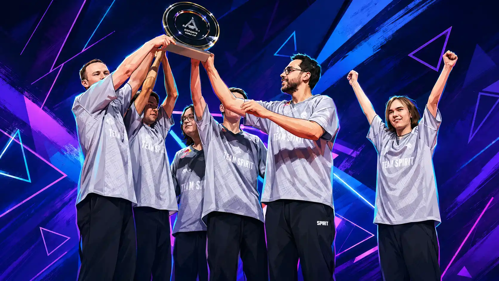 Spirit outlast FUT 3-1 to win Esports World Cup 2026