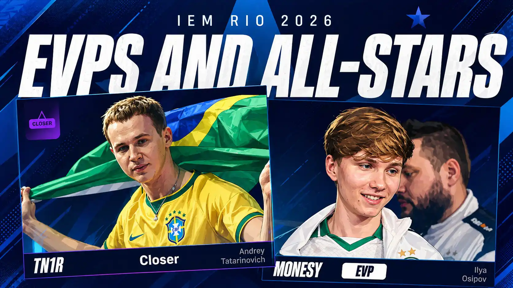 ZywOo Leads IEM Rio 2026 Awards as m0NESY Tops EVP List and Vitality’s Dominance Continues